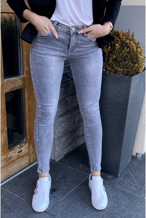 SPODNIE JEANS szary Redial Premium Denim 6739