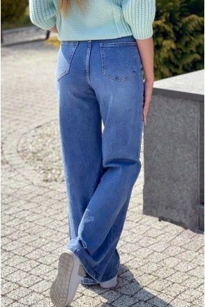 Spodnie jeans szwedy niebiesie 001