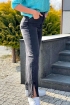 Spodnie jeans szwedy czarne 833