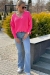 Spodnie damskie Jeans dzwony modelujące 2242