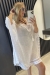 Narzutka plażowa Espana kimono white