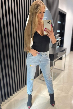 SPODNIE damskie JEANS BOYFRIEND Denim BF231