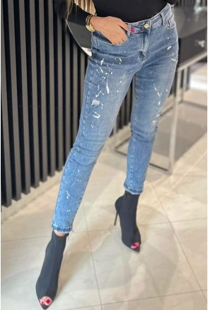 SPODNIE damskie JEANS PUSH UP Denim MS29