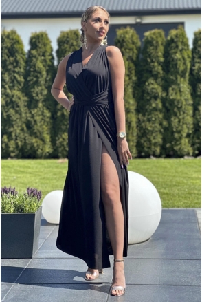 Sukienka damska długa Bali czarna
