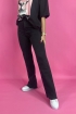 Spodnie jeansowe FLARE czarne PRINCESS RD2236
