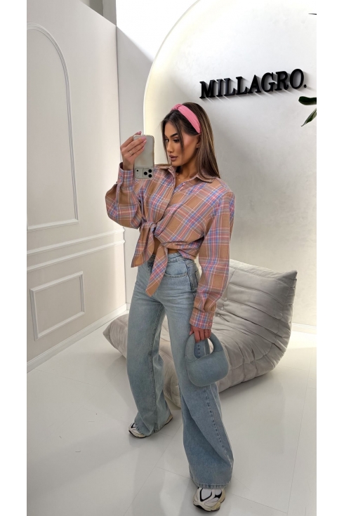 Koszula Millagro w luźnym fasonie oversize