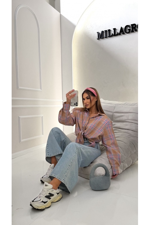 Koszula Millagro w luźnym fasonie oversize