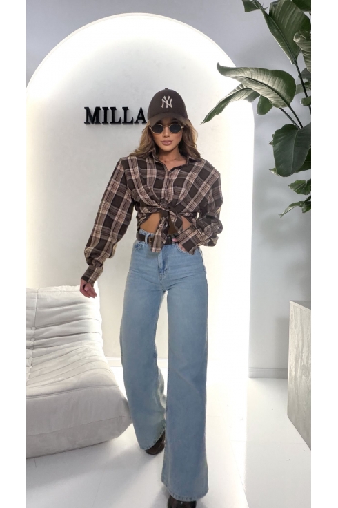 Koszula Millagro w luźnym fasonie oversize