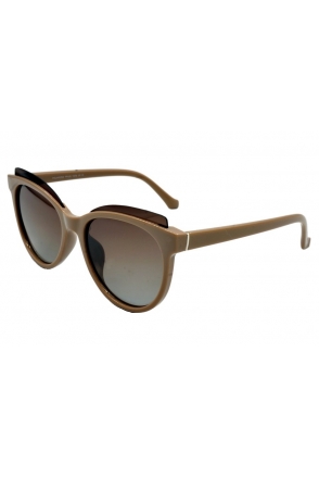 OKULARY POLARYZACJA damskie ELEN BEIGE V10
