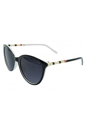 OKULARY POLARYZACJA damskie ELENA BLACK WHITE V13