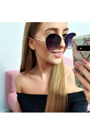 OKULARY FASHION PRZECIWSŁONECZNE LUIS 5195 BLACK