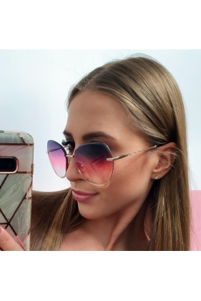 OKULARY FASHION PRZECIWSŁONECZNE MARII 2499 RÓŻ