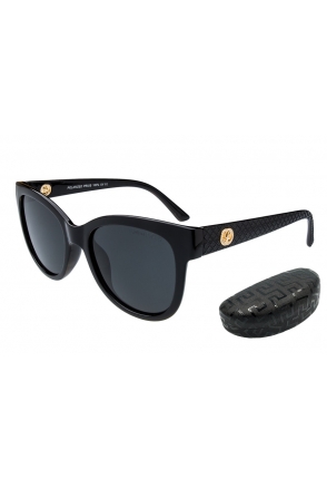OKULARY POLARYZACYJNE ETUI damskie LINA BLACK V83
