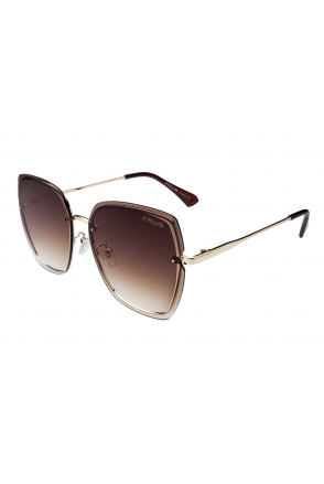 OKULARY damskie BLOGER STYL LAILA MUCHY BROWN P34