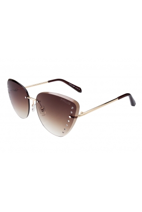 OKULARY PRZECIWSŁONECZNE FASHION DIAMOND BROWN P35