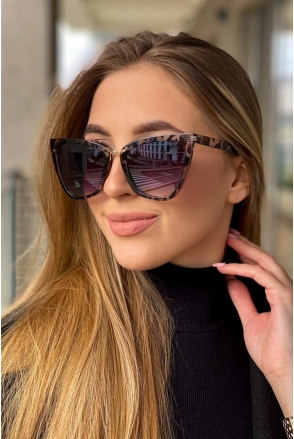 OKULARY DAMSKIE PRZECIWSŁONECZNE FASHION 100010 BP