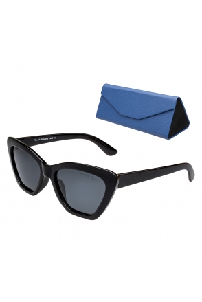 OKULARY POLARYZACJA damskie etui Glare Black 103