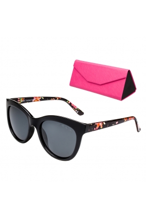 OKULARY POLARYZACJA damskie etui Versof FLOWER 104