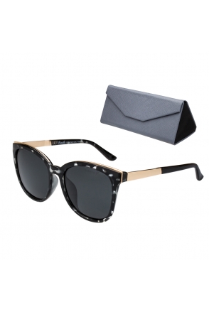 OKULARY POLARYZACJA damskie etui Zita BlackPan 112