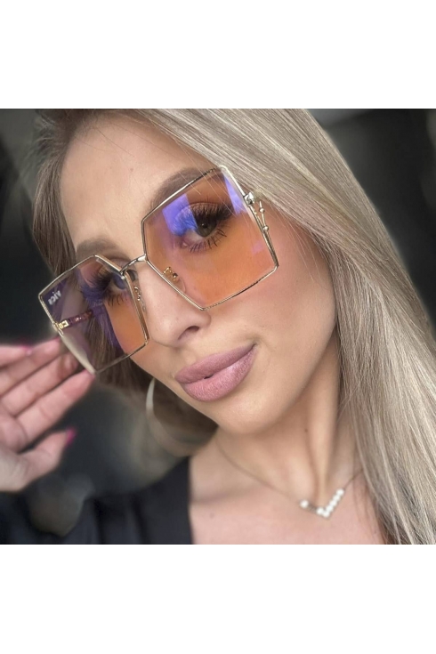 OKULARY damskie przeciwsłoneczne FASHION SIS 561