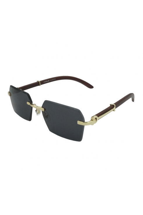 Damskie okulary prostokątne JOSE patentki V555