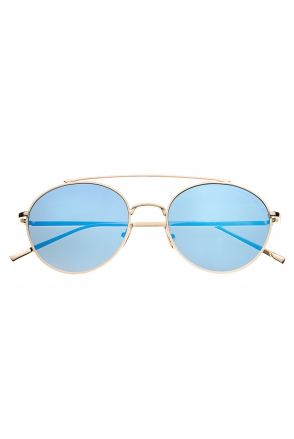 OKULARY POLARYZACYJNE lenonki FASHION MALIBOO PR11 niebieskie lustra