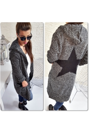 SWETER BLACK STAR 0674 UNIVERSAL